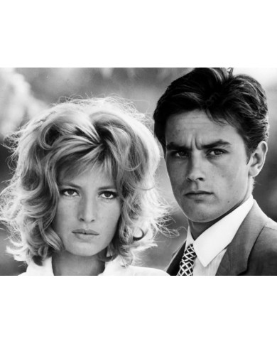 Alain Delon y Monica Vitti,Eclipse,1962 Alain Delon y Monica Vitti,Eclipse,1962