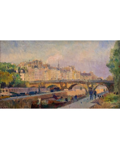 Albert Lebour,Le pont neuf Albert Lebour,Le pont neuf