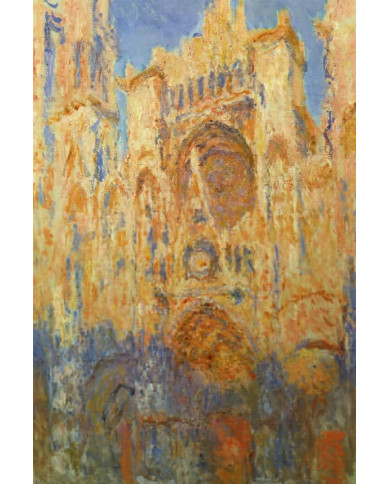 Claude Monet,Rouen Cathedral at sunset Claude Monet,Rouen Cathedral at sunset