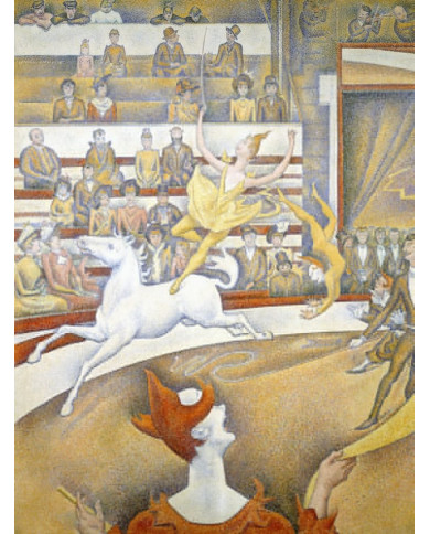 Georges Seurat,The Circus Georges Seurat,The Circus