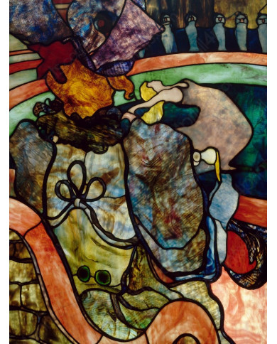 Henri de Toulouse-Lautrec,At the New Circus,Papa Chrysant Henri de Toulouse-Lautrec,At the New Circus,Papa Chrysant