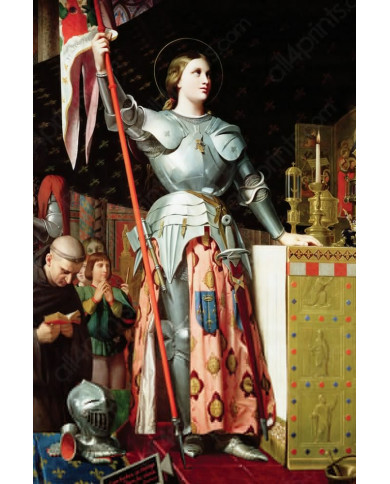Ingres,Jeanne d’Arc au sacre du roi Charles VII,dans la c Ingres,Jeanne d’Arc au sacre du roi Charles VII,dans la c
