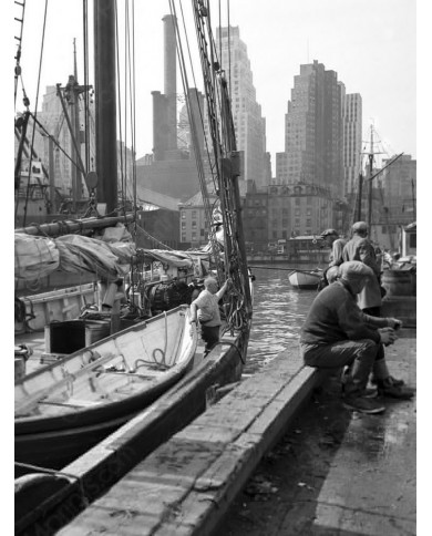 Muelle de Brooklyn,Nueva York,1959 Muelle de Brooklyn,Nueva York,1959