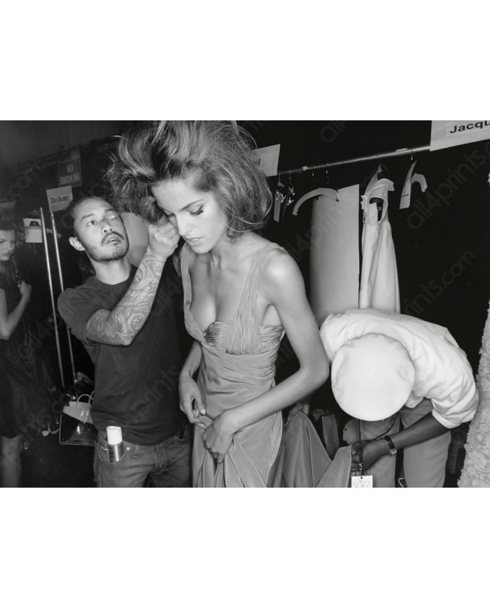 Oscar de la Renta,Backstage