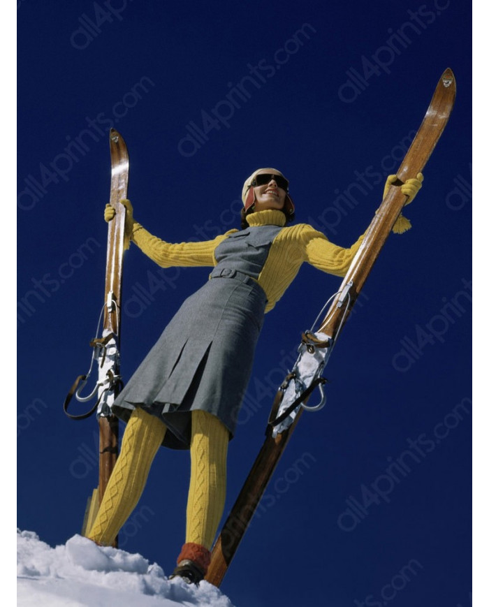 Ski vintage,1941