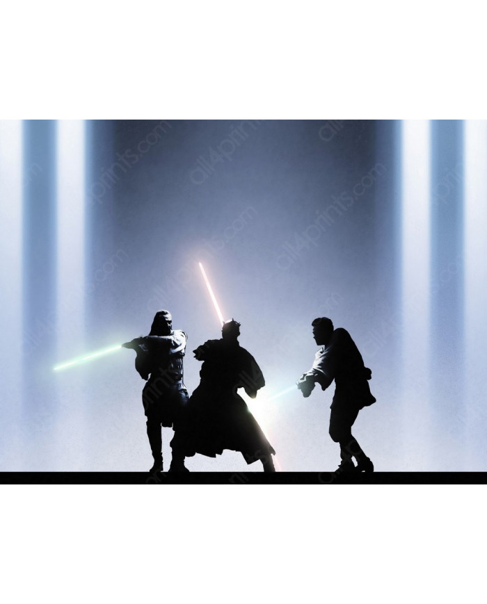Star Wars Obi Wan Qui Gon Darth Maul