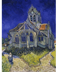 Vincent van Gogh,The Church at Auvers