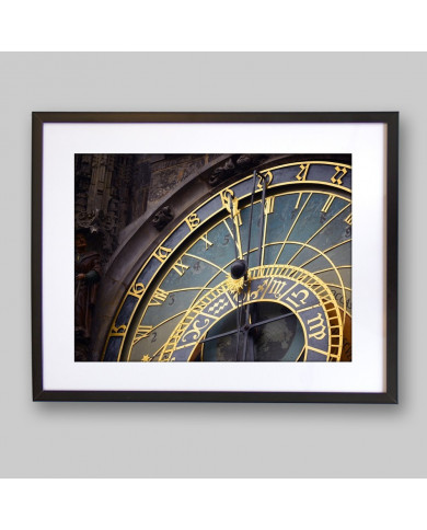 Detalle del reloj astronómico, Praga, República Checa Detalle del reloj astronómico, Praga, República Checa