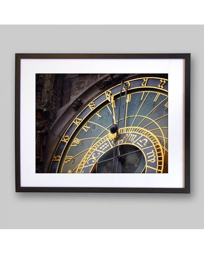 Detalle del reloj astronómico, Praga, República Checa