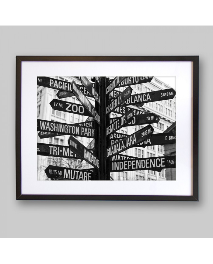 Señales de Pioneer Square, Portland, USA