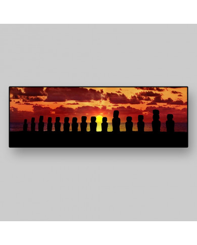 15 estatuas de la Isla de Pascua (Rapa Nui), Chile 15 estatuas de la Isla de Pascua (Rapa Nui), Chile