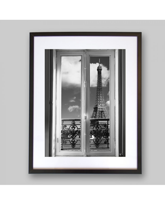 Casa con vistas a la Torre Eiffel, París, Francia