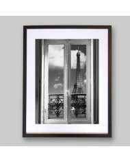 Casa con vistas a la Torre Eiffel, París, Francia