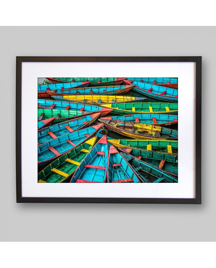 Lago de Pokhara, India