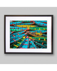 Lago de Pokhara, India