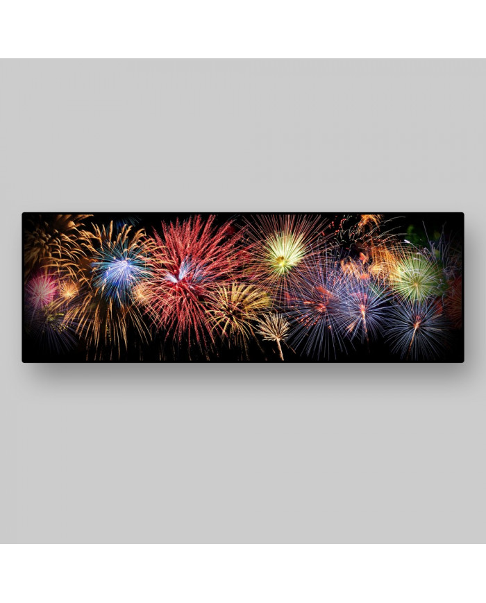 Celebración de fuegos artificiales