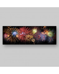 Celebración de fuegos artificiales