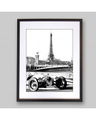 París con un modelo exclusico Morgan clásico