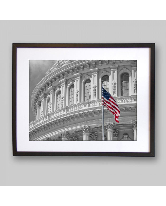 Vista del Capitolio, Washington DC, USA