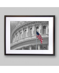 Vista del Capitolio, Washington DC, USA