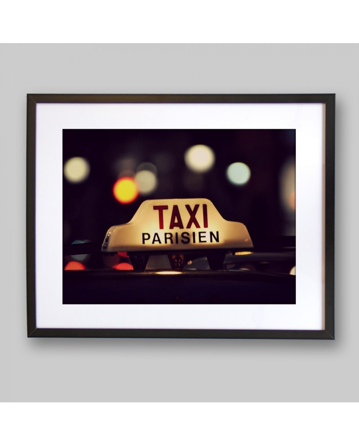 Taxi en Paris, Francia
