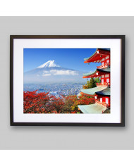 Monte Fuji en otoño,Japón
