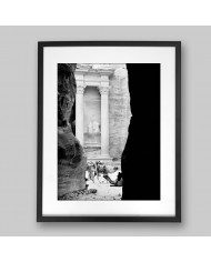 Entrada a Petra, Jordania