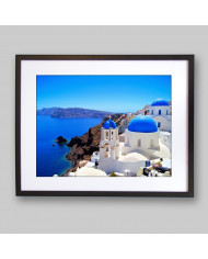 Vista de Santorini, Grecia