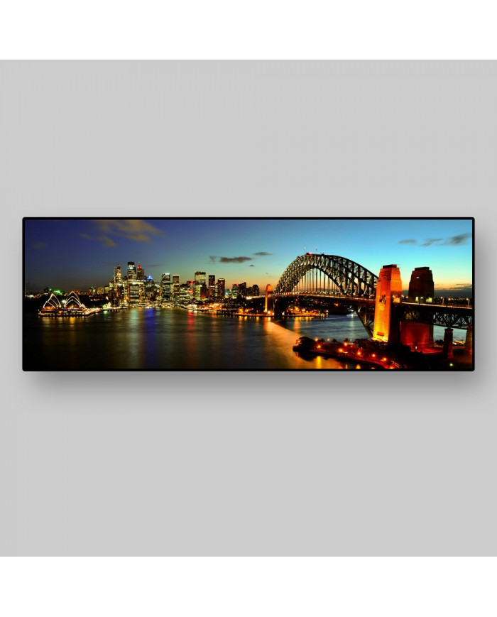 Vista panorámica del puerto de Sydney, Australia