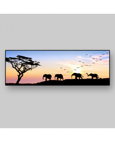 Sunset in the Masai Mara National Park, Kenya