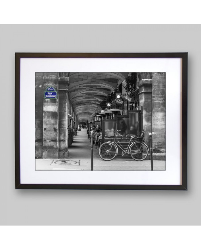 Calle parisina, París, Francia