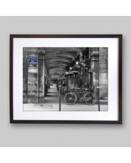 Calle parisina, París, Francia