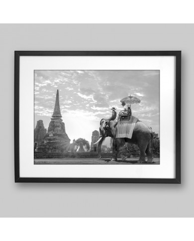Elephant ride through the Bagan Pagoda, Myanmar