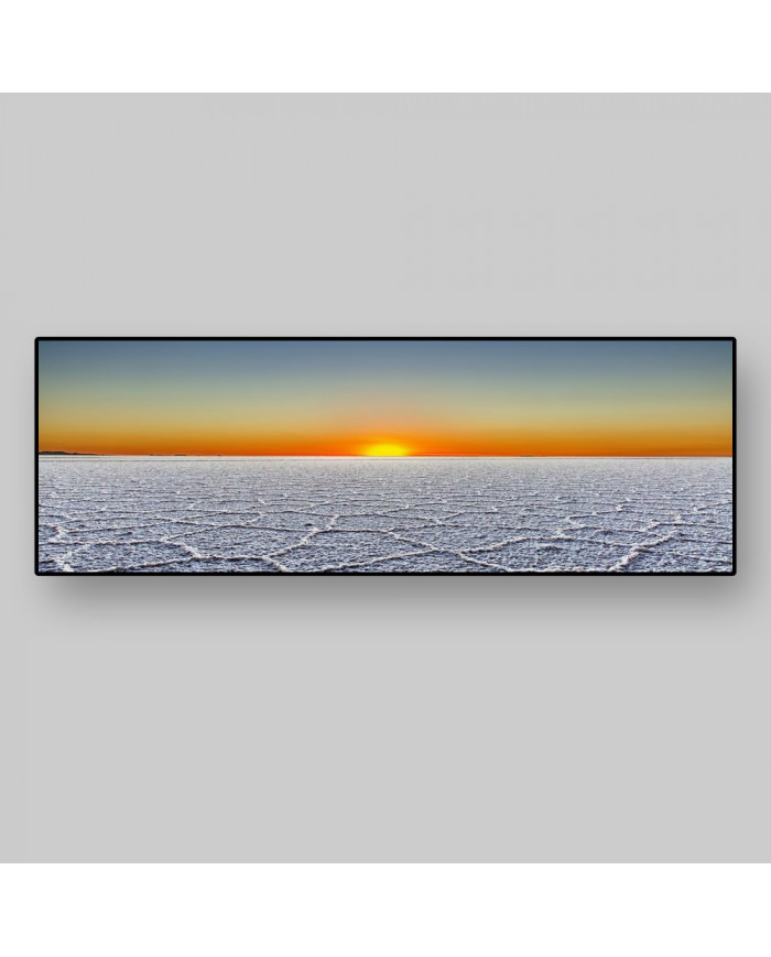 Amanecer en el Salar de Uyuni, Bolivia