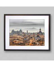 Rome desde el Castillo de Sant'Angelo, Italia