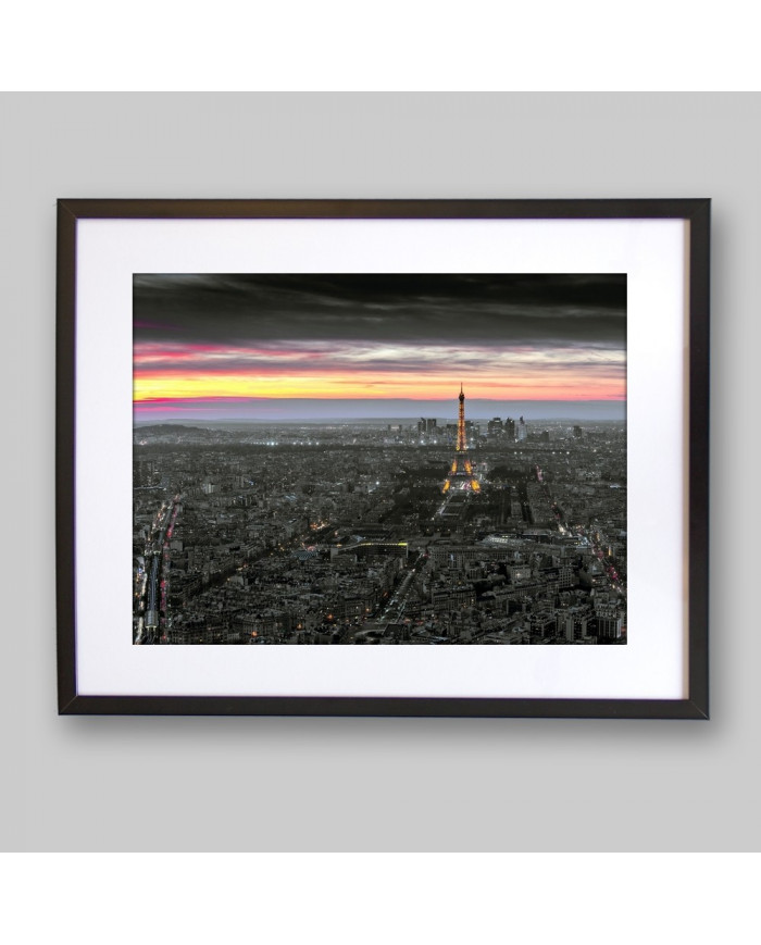 Vista de París con la Tour Eiffel