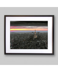 Vista de París con la Tour Eiffel