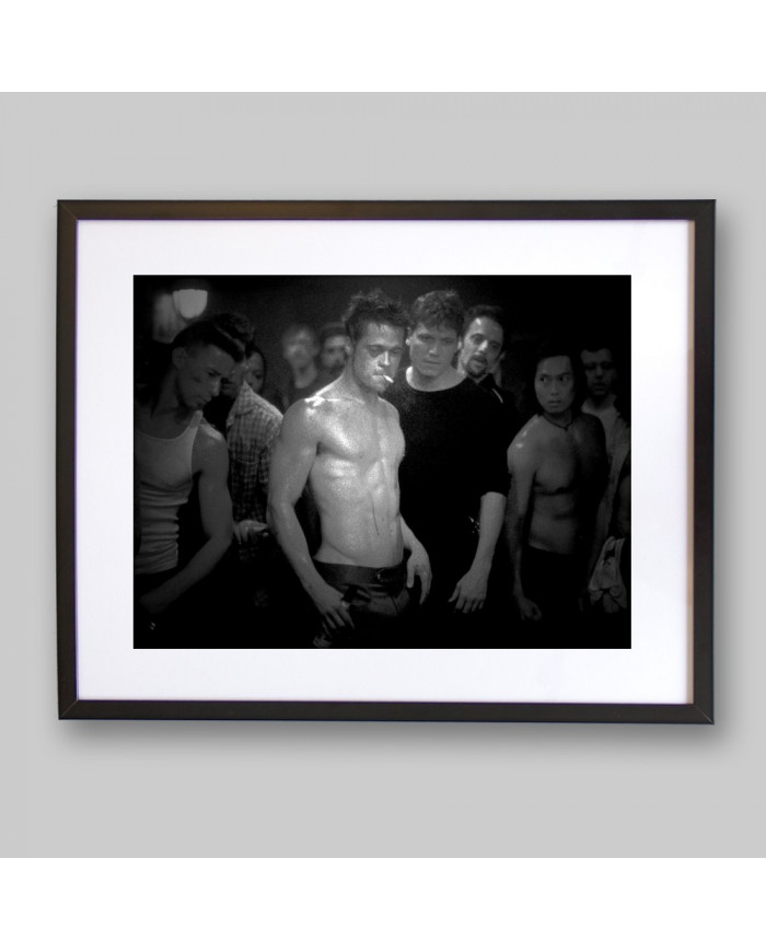 Brad Pitt & Edward Norton en El club de la lucha