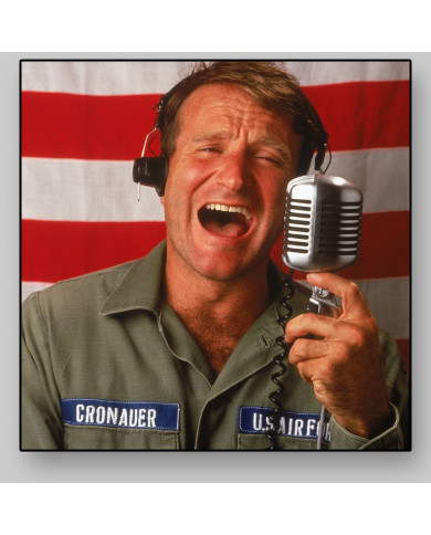 Robin Williams en Good Moorning Vietnam Robin Williams en Good Moorning Vietnam