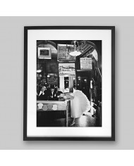 Café des Beaux Arts, Paris, August, 1956