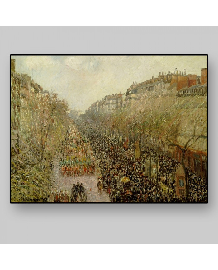 Camille Pissarro, Boulevard Montmartre Mardi Gras, 1897