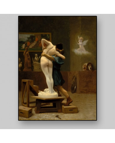 Jean-Léon Gérôme, Pigmalión y Galatea Jean-Léon Gérôme, Pigmalión y Galatea