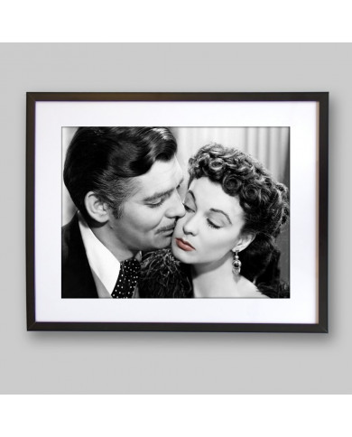 Clark Gable y Vivien Leigh en Lo que el viento se llevó Clark Gable y Vivien Leigh en Lo que el viento se llevó