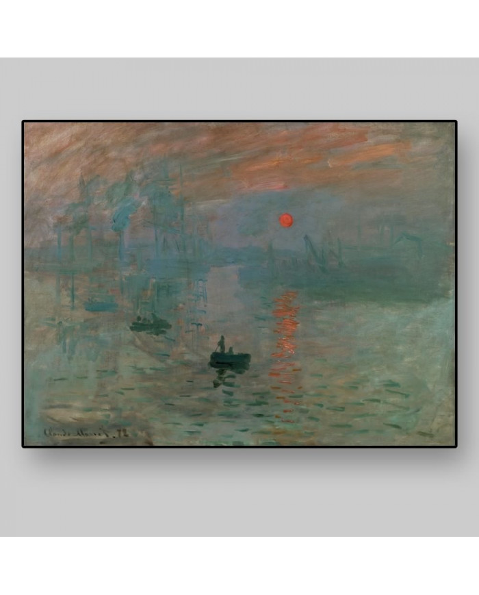 Claude Monet, Impression, Soleil levant, 1872