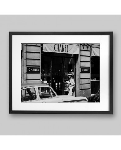 Coco Chanel at the Chanel Store, Paris, 1962
