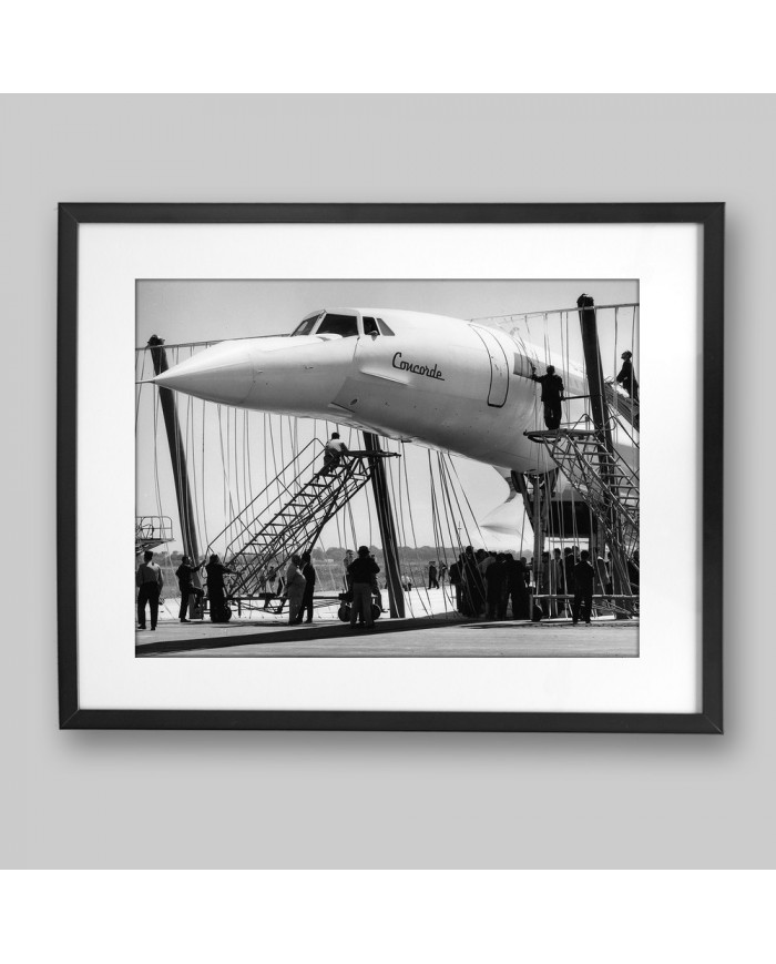 Concorde dans son filet, 1968