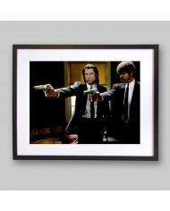 John Travolta y Samuel L Jackson en Pulp Fiction