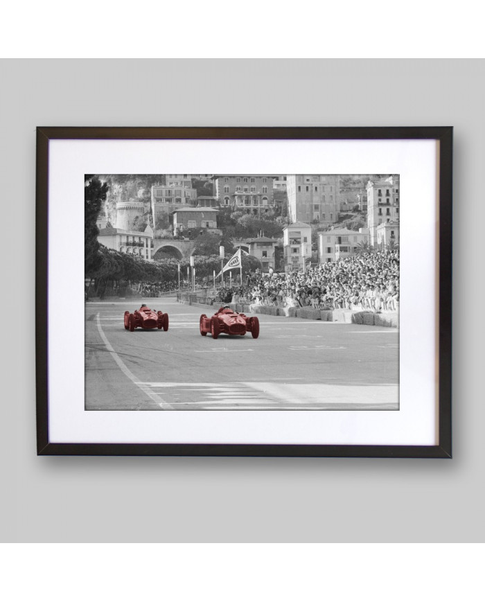 Grand Prix Monaco 1955, E.Castelotti vs L.Chiron
