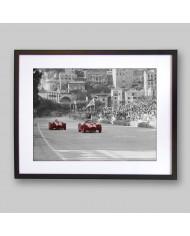 Grand Prix Monaco 1955, E.Castelotti vs L.Chiron