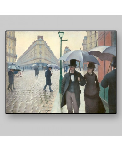 Gustave Caillebotte. Paris Street, Rainy Day, 1877 Gustave Caillebotte. Paris Street, Rainy Day, 1877